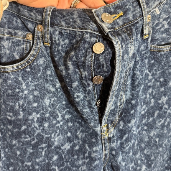 Everlane - The 90’s Cheeky Jean - Dark Painterly Strokes - Picture 10 of 11